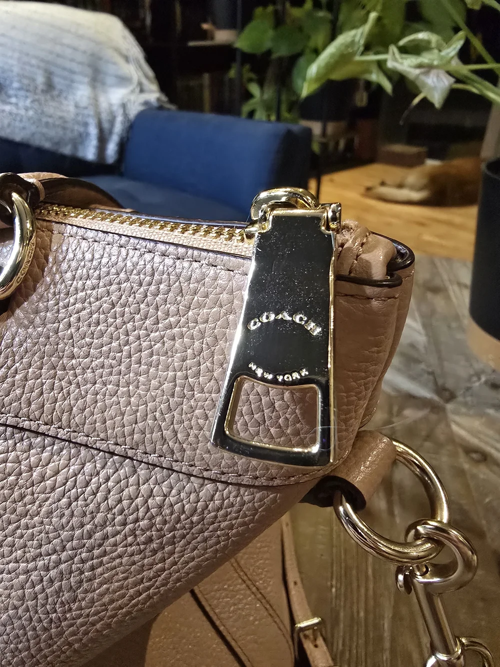 COACH Tyler Tote Bag in Pebbled Leather - Like New with COA!